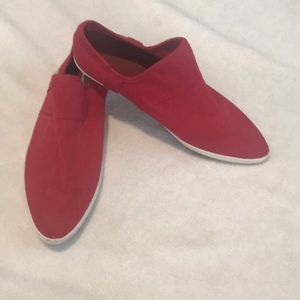 Women’s Red Sanuk Tennis Shoes Sneakers 7